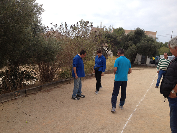 championnat départemental à pétanque du 14.10.2017 ADIHM LES ARGONAUTES