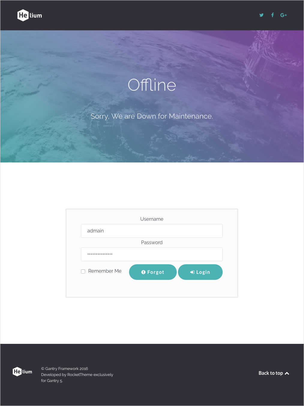 Page hors ligne